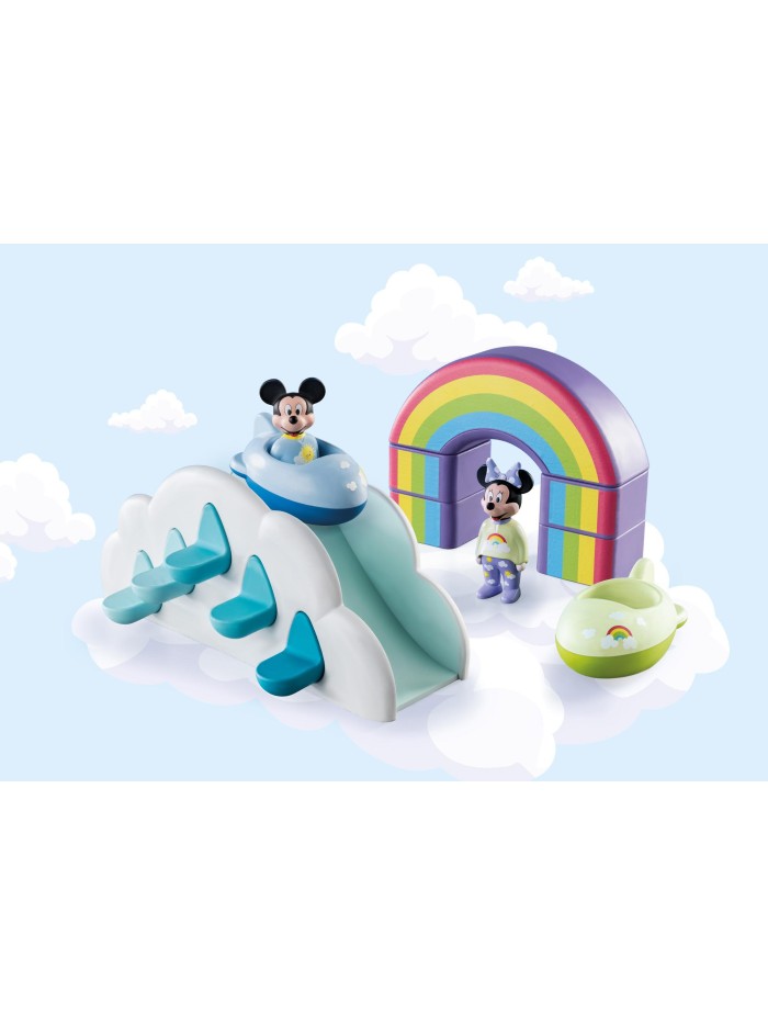 Playmobil 1.2.3 & disney mickey y minnie casa en las nubes Playmobil 1.2.3 & disney mickey y minnie casa en las nubes