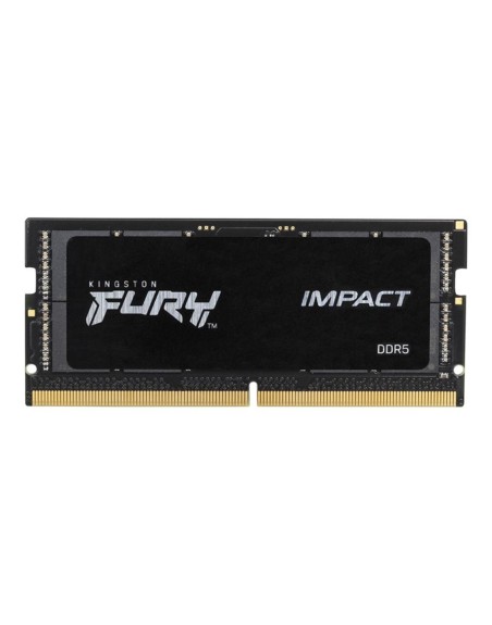 Memoria ram ddr5 32gb kingston - sodimm - 5600mhz - pc5 44800 - fury impact - cl40 - 1.1v