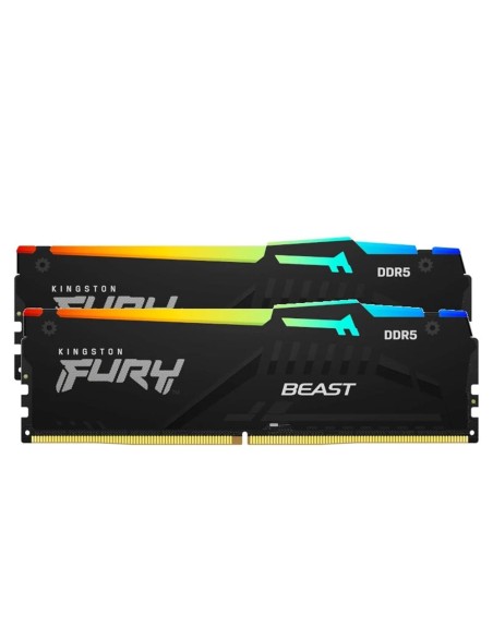Memoria ram kingston fury beast kf556c40bbak2 - 32 ddr5 2x16gb 32gb cl40
