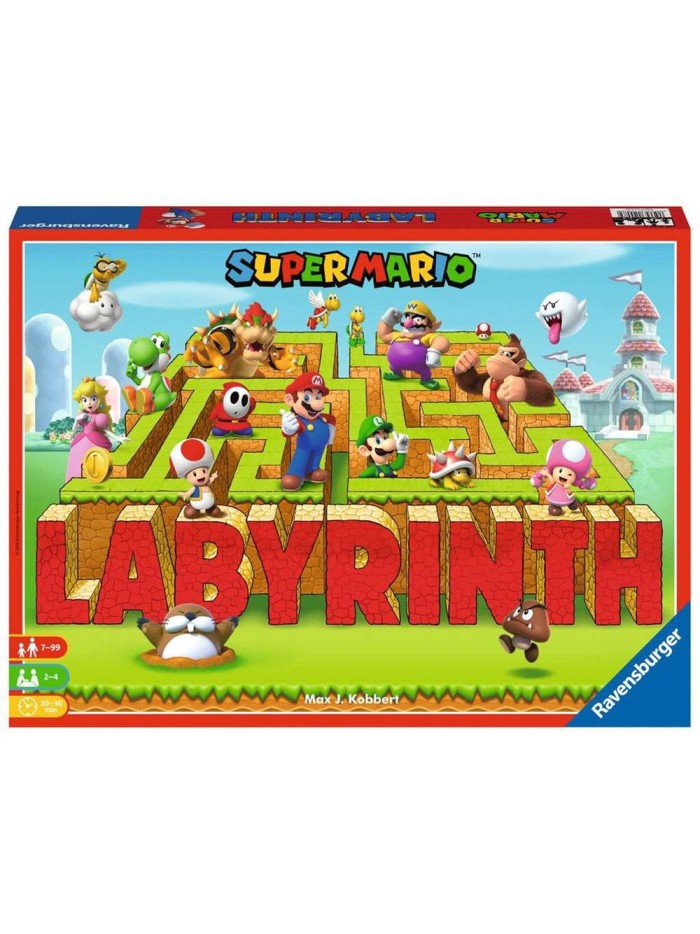 Juego de mesa ravensburger labyrinth super mario Juego de mesa ravensburger labyrinth super mario