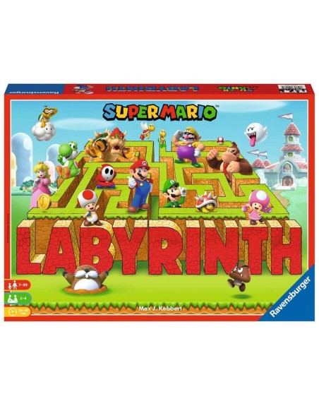 Juego de mesa ravensburger labyrinth super mario
