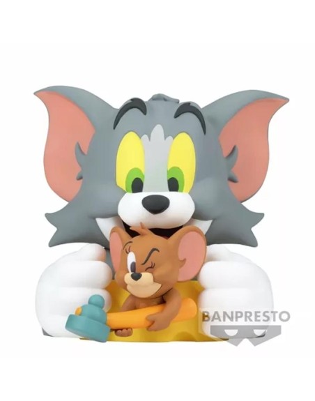 Peluche banpresto tom y jerry soft vinyl vol.3 13cm