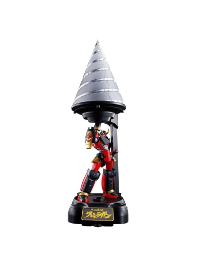 Figura tamashii nations tengen toppa gurren lagann soul of chogokin gx - 107 gurren lagann & giga drill set