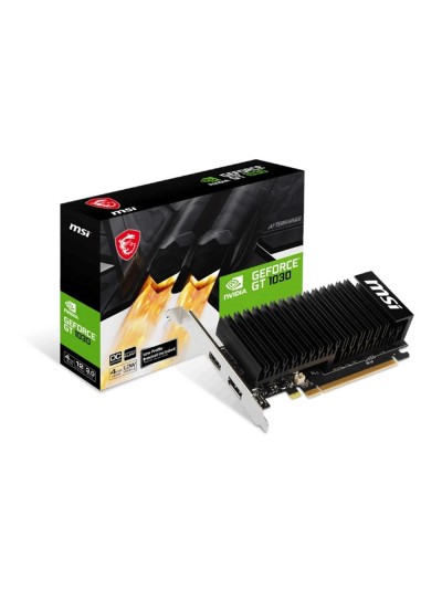 Tarjeta grafica msi nvidia gt 1030 4ghd4 lp oc 4gb ddr4