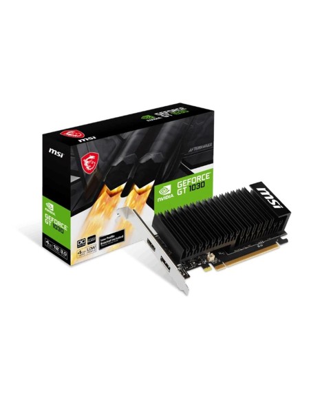Tarjeta grafica msi nvidia gt 1030 4ghd4 lp oc 4gb ddr4