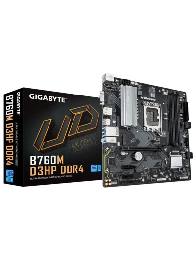 Placa base gigabyte b760m d3hp 1700 m - atx - 4x ddr4