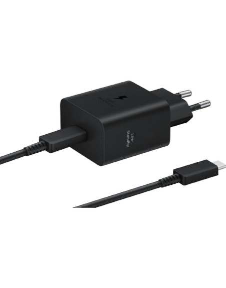 Cargador samsung usb - c 45w negro con cable ep - t4511xbegeu