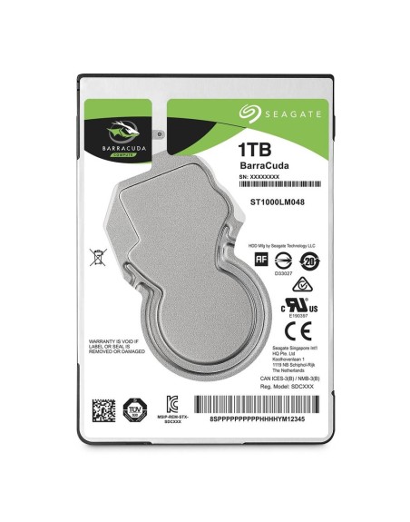 Disco duro interno hdd seagate barracuda 1tb 2.5 pulgadas sata3