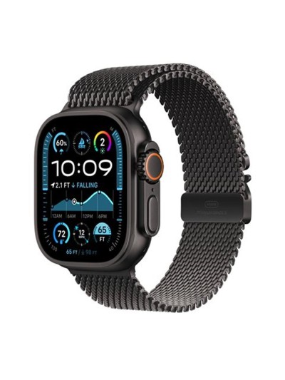 Smartwatch apple watch ultra 2 gps + cell 49mm black titanium milanese loop m
