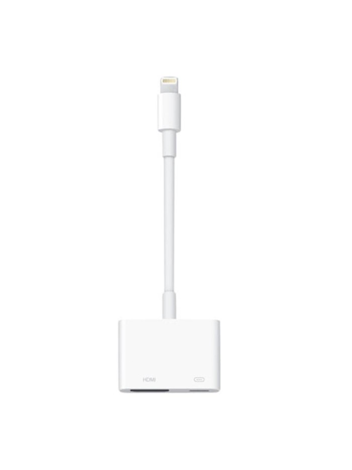 Adaptador lightning a hdmi - lightning apple macho - hembra - blanco Adaptador lightning a hdmi - lightning apple macho - hembra - blanco