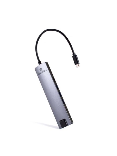Docking coolbox usb tipo c hdmi rj45 usb hub