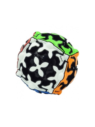 Cubo de rubik qiyi gear ball 3x3 bordes negros