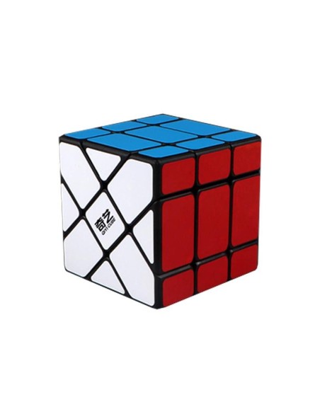 Cubo de rubik qiyi fisher 3x3 bordes negros