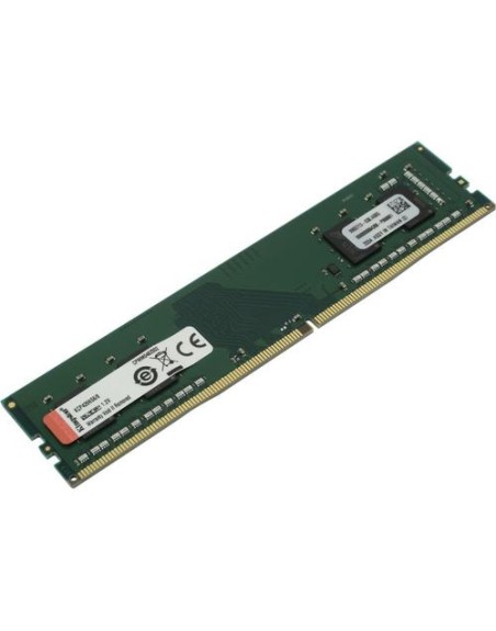 Memoria ddr4 8gb kingston - 2666 mhz - pc4 - 21300 - cl19 dimm - no ecc