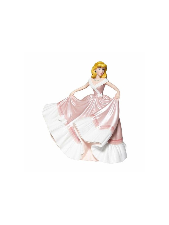 Figura enesco disney la cenicienta la cenicienta con vestido rosa Figura enesco disney la cenicienta la cenicienta con vestido rosa