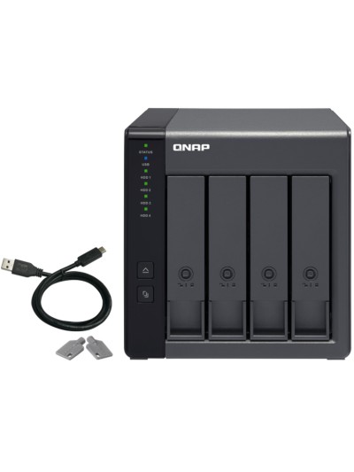 Caja de expansion de raid qnap tr - 004 usb 3.2 gen 1 4 bahias