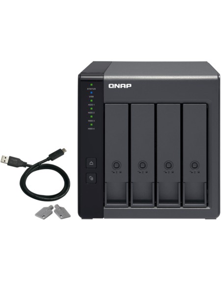 Caja de expansion de raid qnap tr - 004 usb 3.2 gen 1 4 bahias