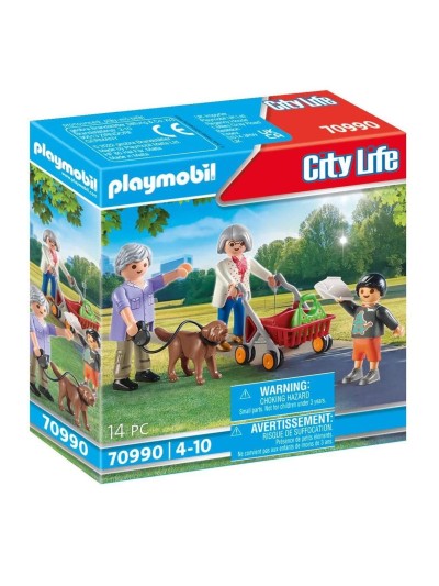 Playmobil abuelos y nieto