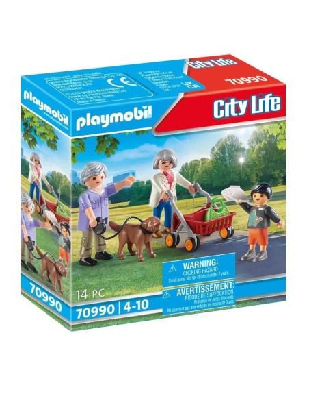 Playmobil abuelos y nieto