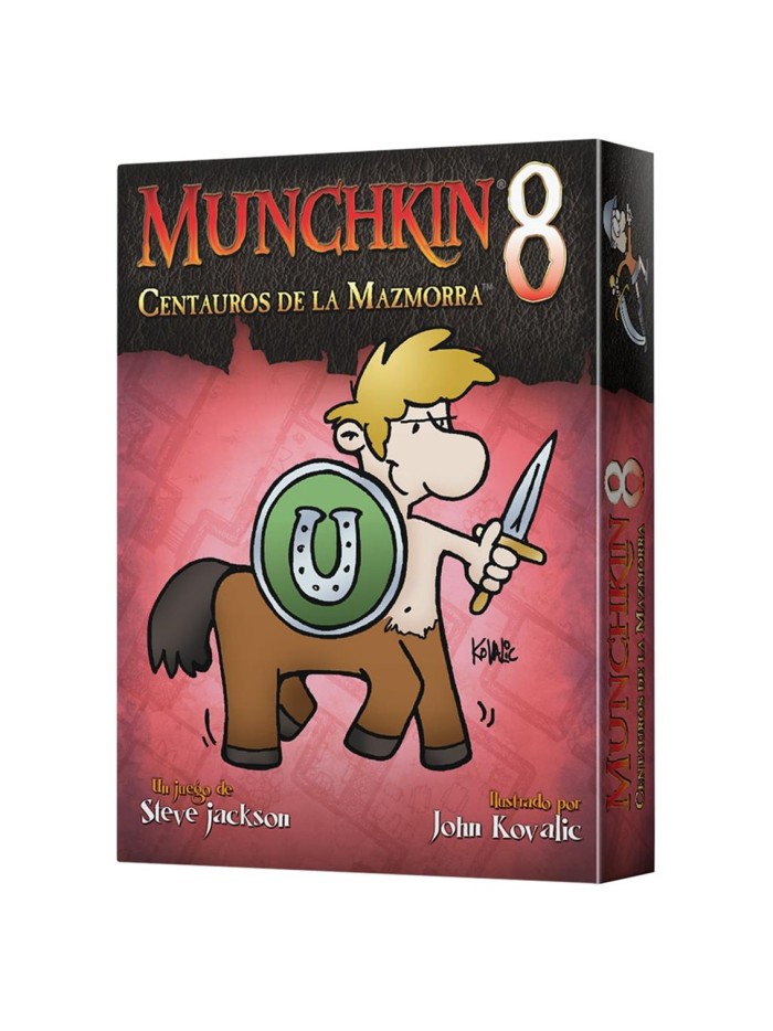 Juego de mesa munchkin 8: centauros de la mazmorra pegi 10 Juego de mesa munchkin 8: centauros de la mazmorra pegi 10