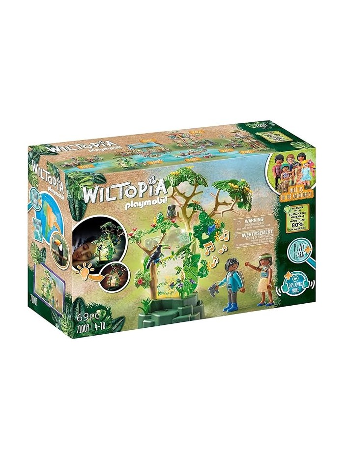 Playmobil wiltopia selva tropical con louz nocturna Playmobil wiltopia selva tropical con louz nocturna
