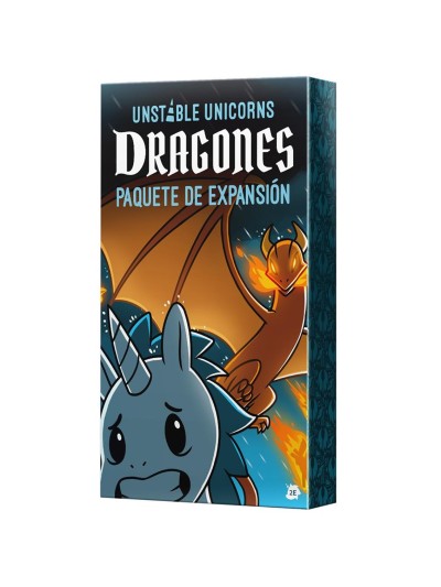 Juego de mesa unstable unicorns dragones expansion pegi 8