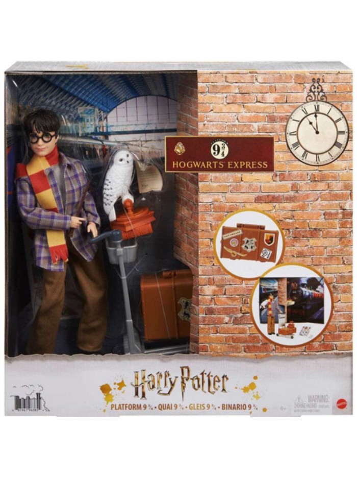 Figura mattel harry potter en el andén 9 3 - 4 Figura mattel harry potter en el andén 9 3 - 4
