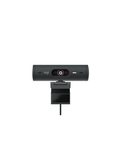 Webcam logitech brio 505 grafito full hd - usb tipo c