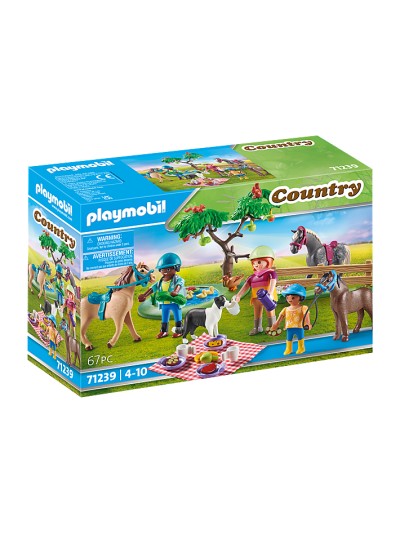 Playmobil country - excursion picnic con caballos