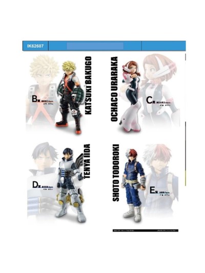 Ichiban kuji banpresto my hero academia mate lote 80 articulos