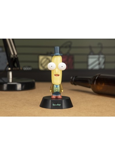 Lampara paladone icon rick y morty mr poppybutthole