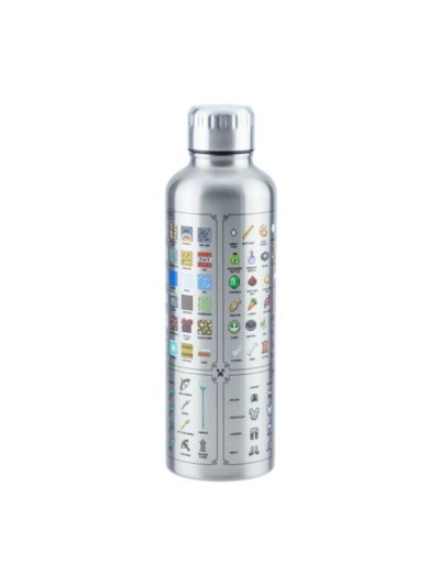 Botella metalica paladone minecraft inventario