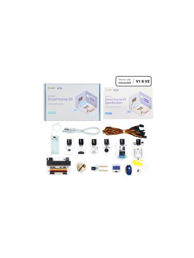 Kit de sensores inteligentes micro:bit casa inteligente - smart home kit - sin placa