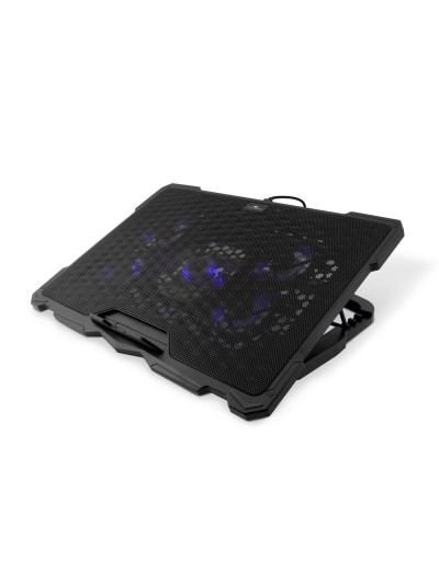 Soporte - base refrigeracion para portatil coolbox ajustable haste 17.3 pulgadas