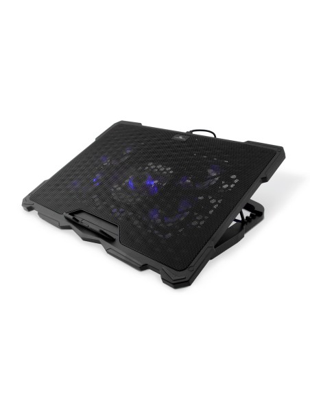 Soporte - base refrigeracion para portatil coolbox ajustable haste 17.3 pulgadas