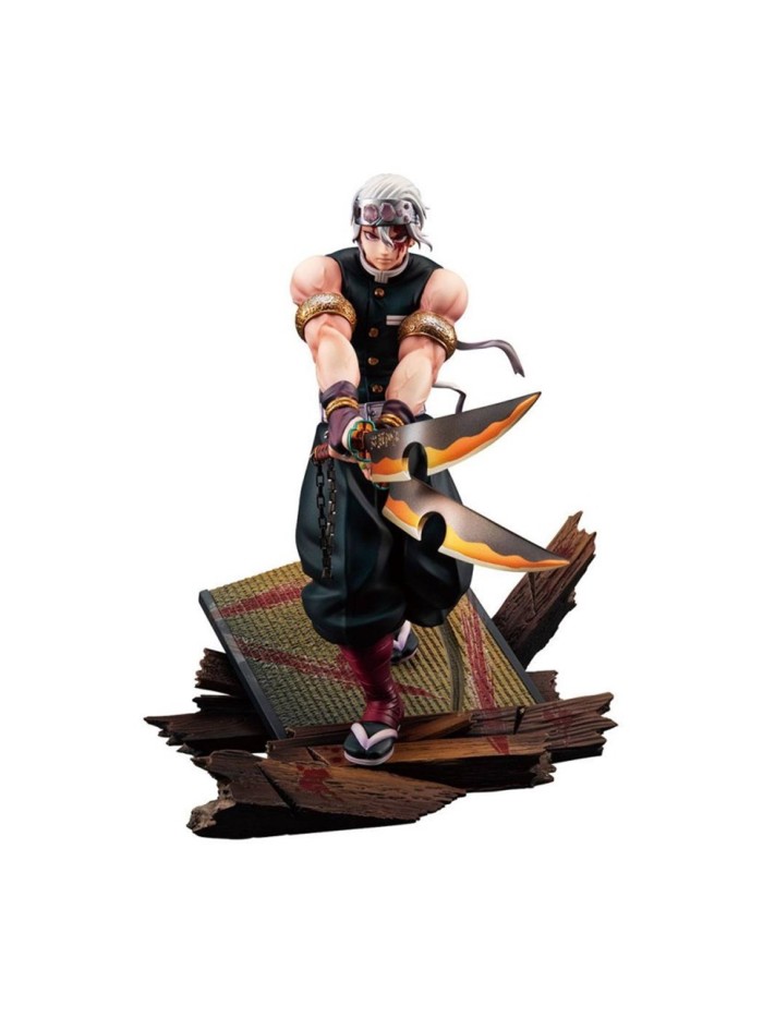 Figura megahouse demon slayer kimetsu no yaiba estatua g.e.m. 1 - 8 tengen uzui Figura megahouse demon slayer kimetsu no yaiba estatua g.e.m. 1 - 8 tengen uzui