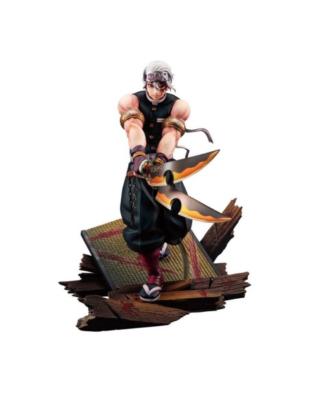 Figura megahouse demon slayer kimetsu no yaiba estatua g.e.m. 1 - 8 tengen uzui