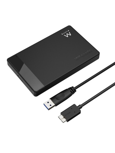 Carcasa disco duro ewent ew7049 2.5 pulgadas usb tipo b negra