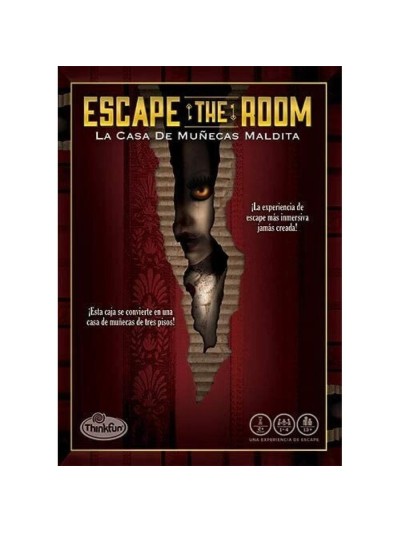 Juego de mesa escape the room la casa de muñecas maldita