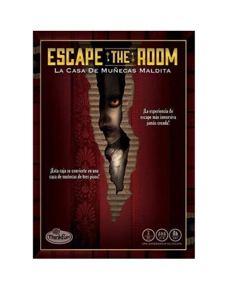Juego de mesa escape the room la casa de muñecas maldita