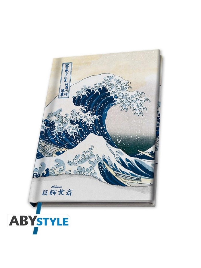 Cuaderno de notas a5 abystyle hokusai la gran ola Cuaderno de notas a5 abystyle hokusai la gran ola