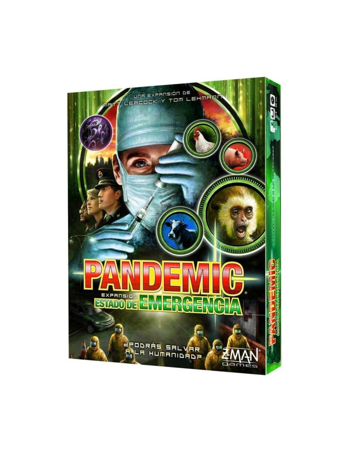 Juego de mesa pandemic estado de emergencia edad recomendada 8 años Juego de mesa pandemic estado de emergencia edad recomendada 8 años