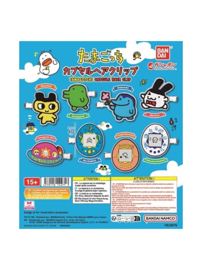 Set gashapon 40 unidades tama capsule hair clip Set gashapon 40 unidades tama capsule hair clip
