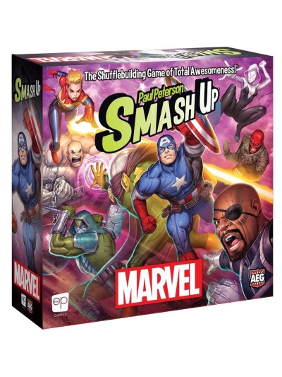 Juego de mesa smash up marvel ingles