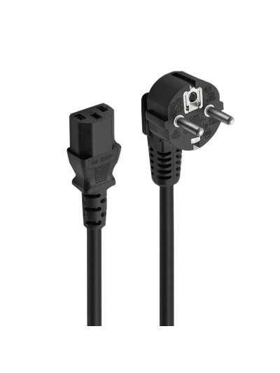 Cable de alimentacion schuko cee 7 - 7 a iec320 c13 ewent ec1900 1.8m