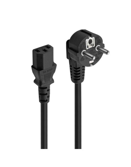 Cable de alimentacion schuko cee 7 - 7 a iec320 c13 ewent ec1900 1.8m