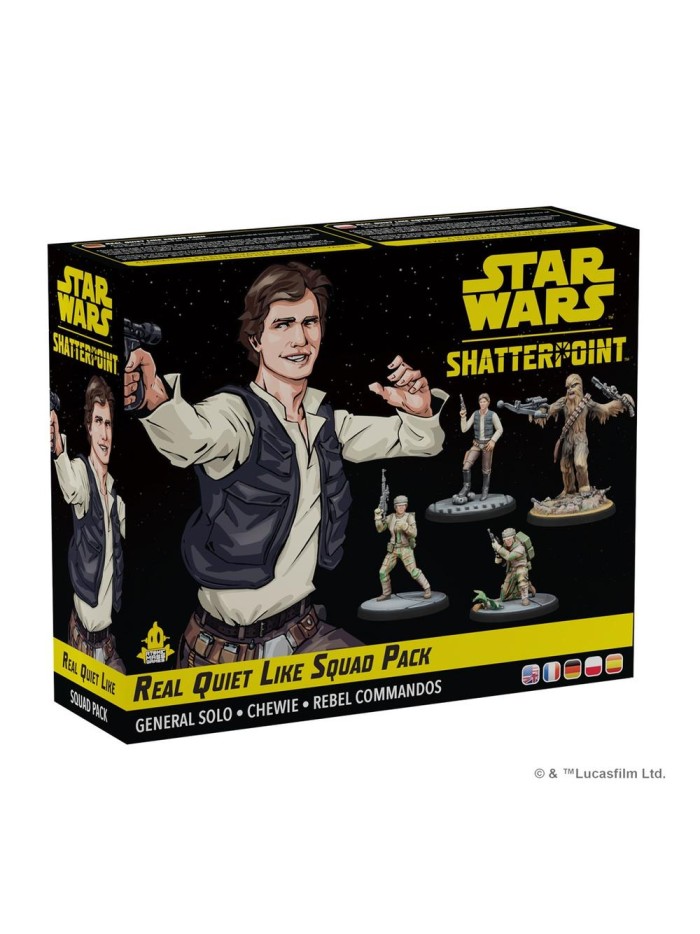 Juego de mesa star wars shatterpoint real quiet like squad pack edad recomendada 14 años Juego de mesa star wars shatterpoint real quiet like squad pack edad recomendada 14 años