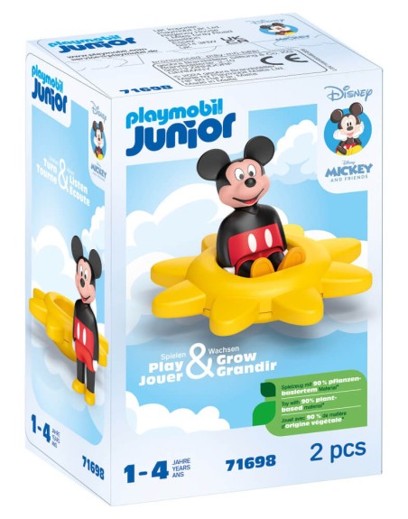 Playmobil junior disney: mickey sol giratorio