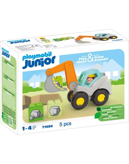 Playmobil junior pala excavadora