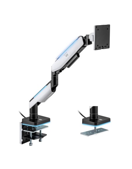 Soporte mesa ewent vesa hasta 49 pulgadas 100x100mm max 20kg rgb